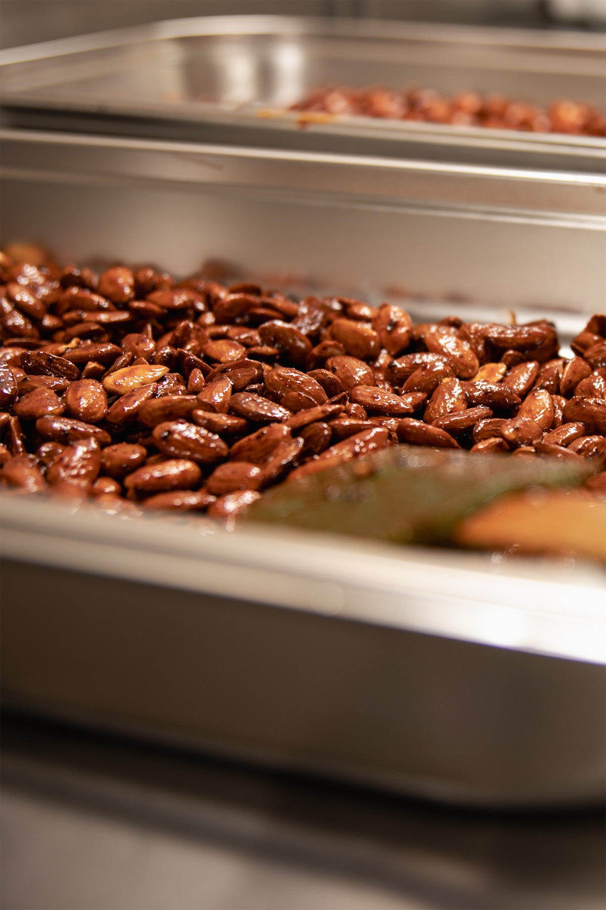 Préparation des amandes Piment Chipotle à Belforet en Perche
