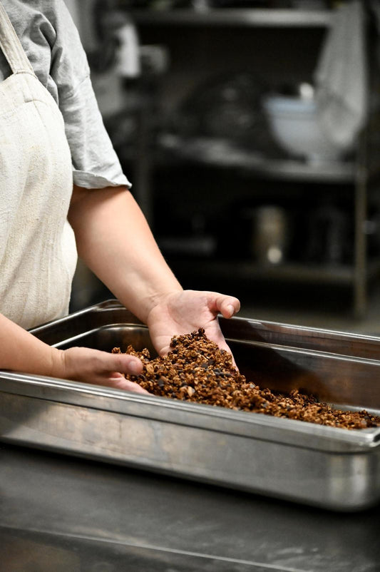 Granola artisanal chocolat cacahuètes en vrac