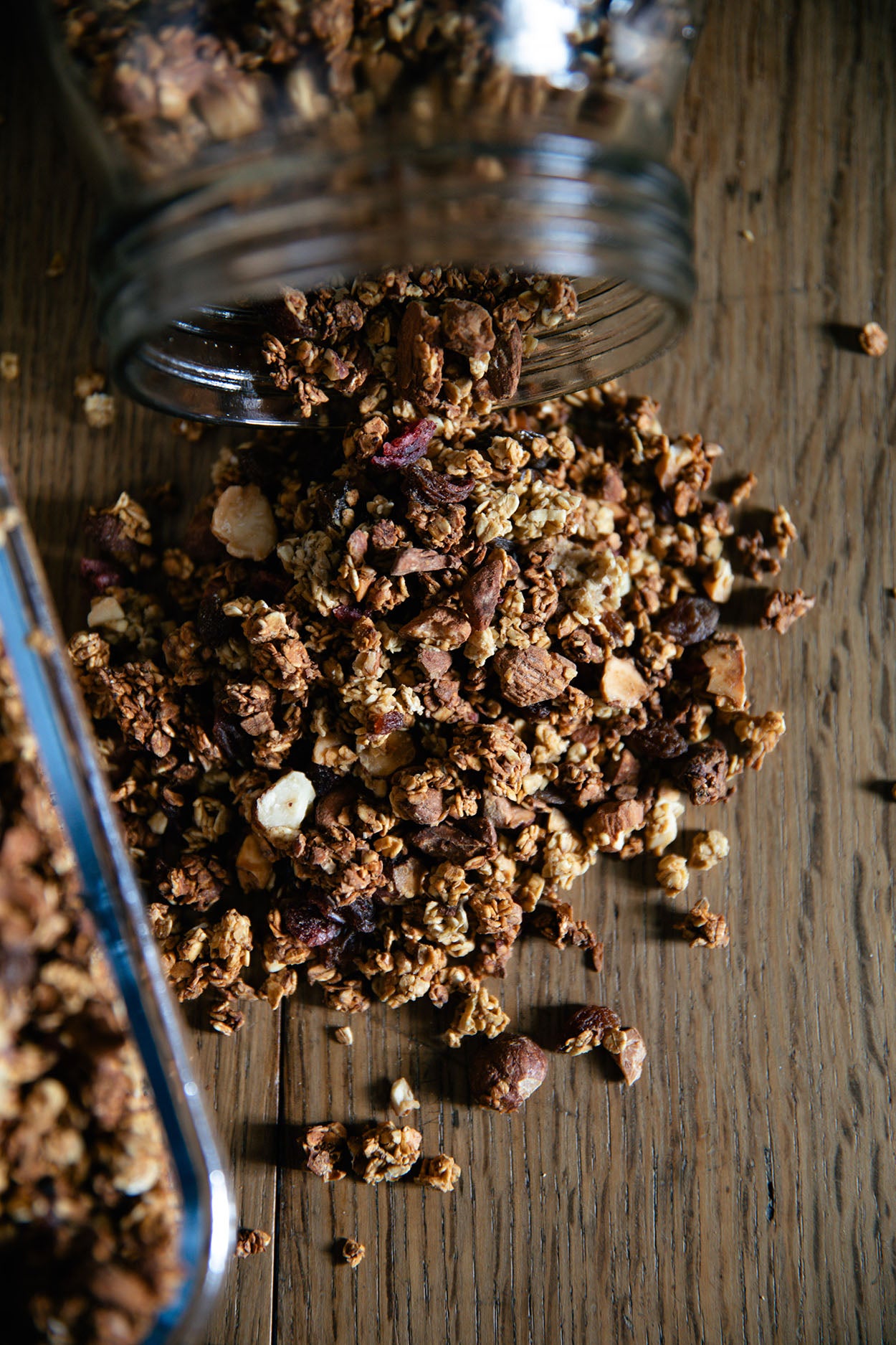 granola en vrac aux fruits secs