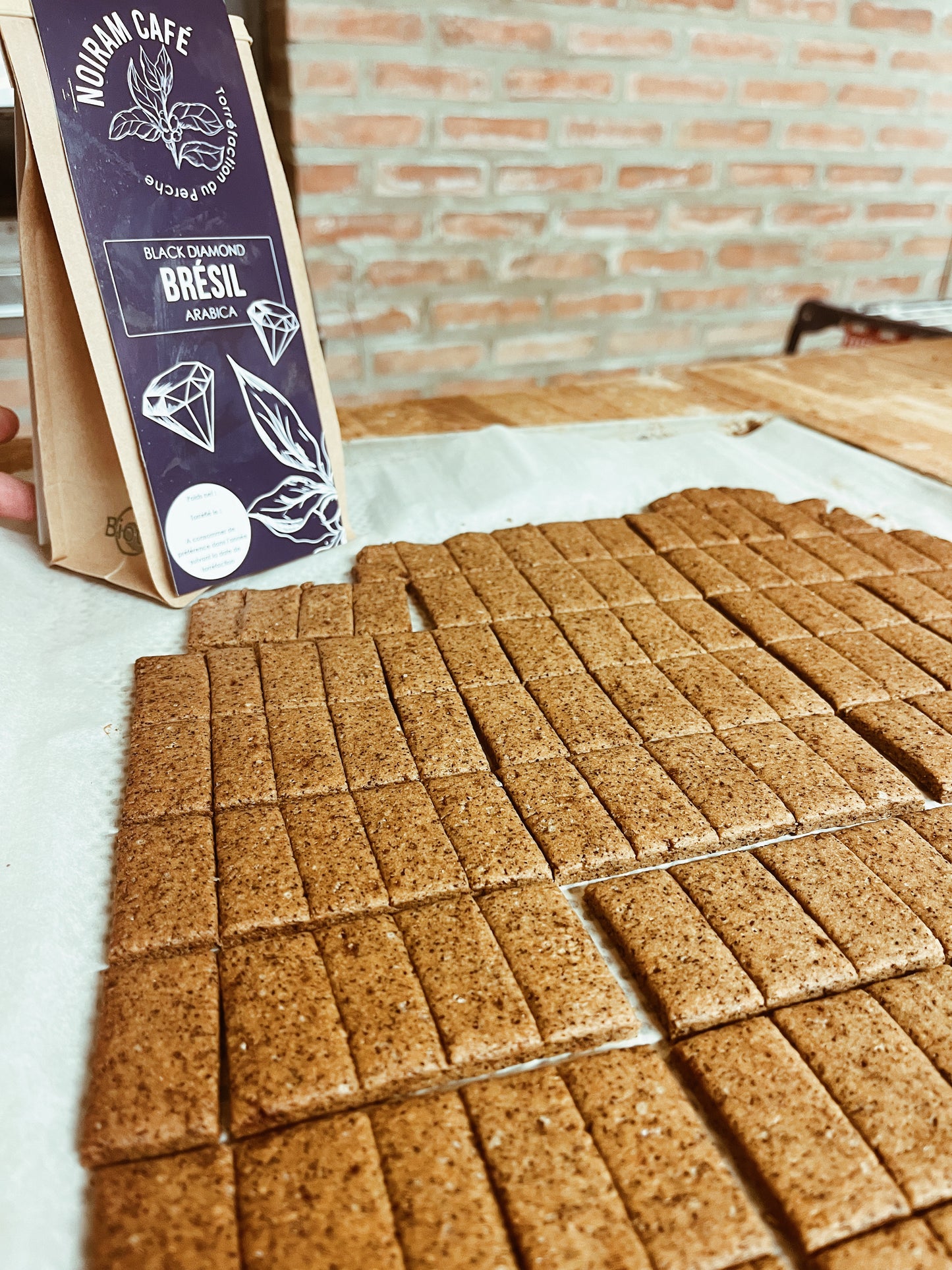 Biscuits café - collaboration NOIRAM café