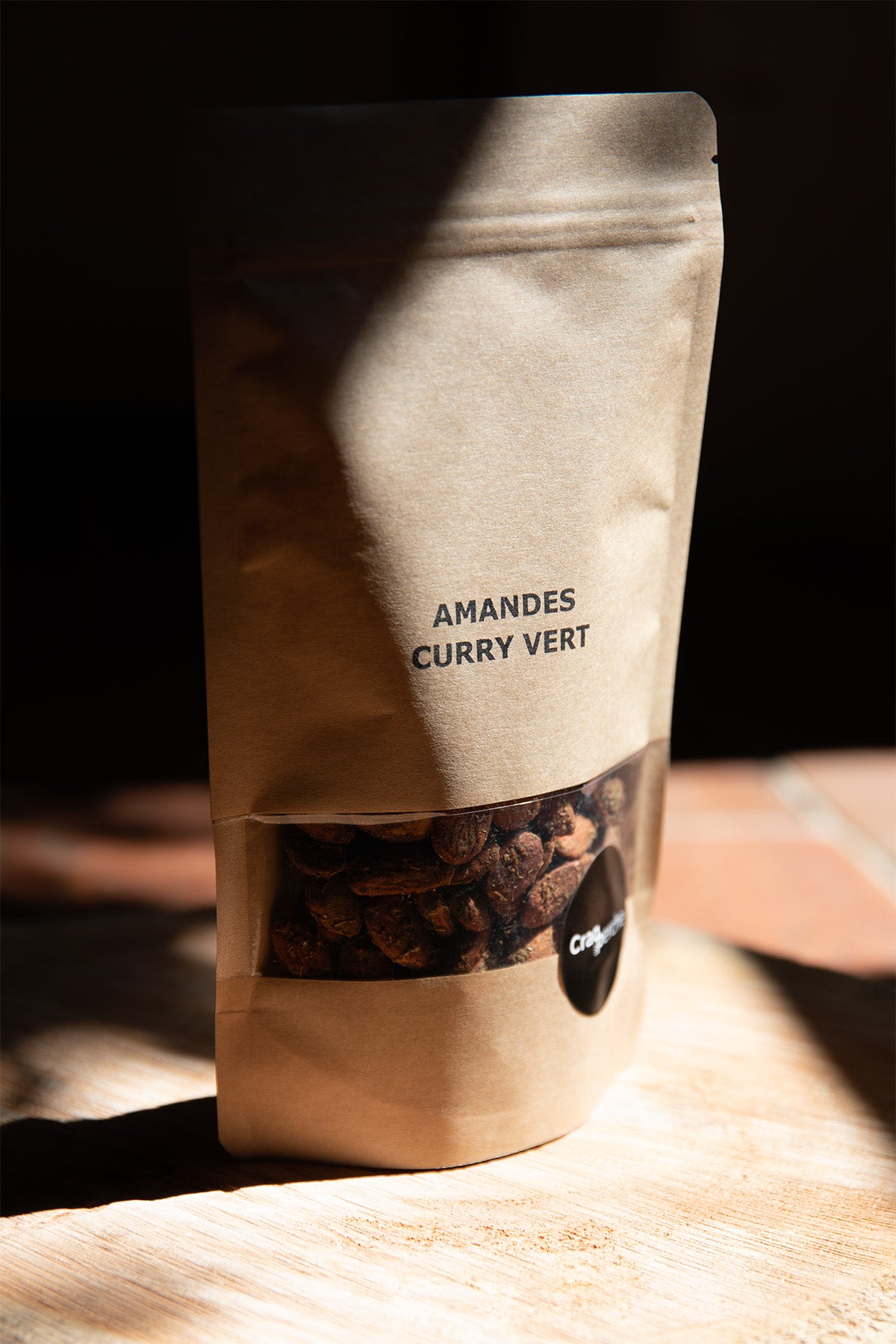 Amandes torréfiées curry vert bio