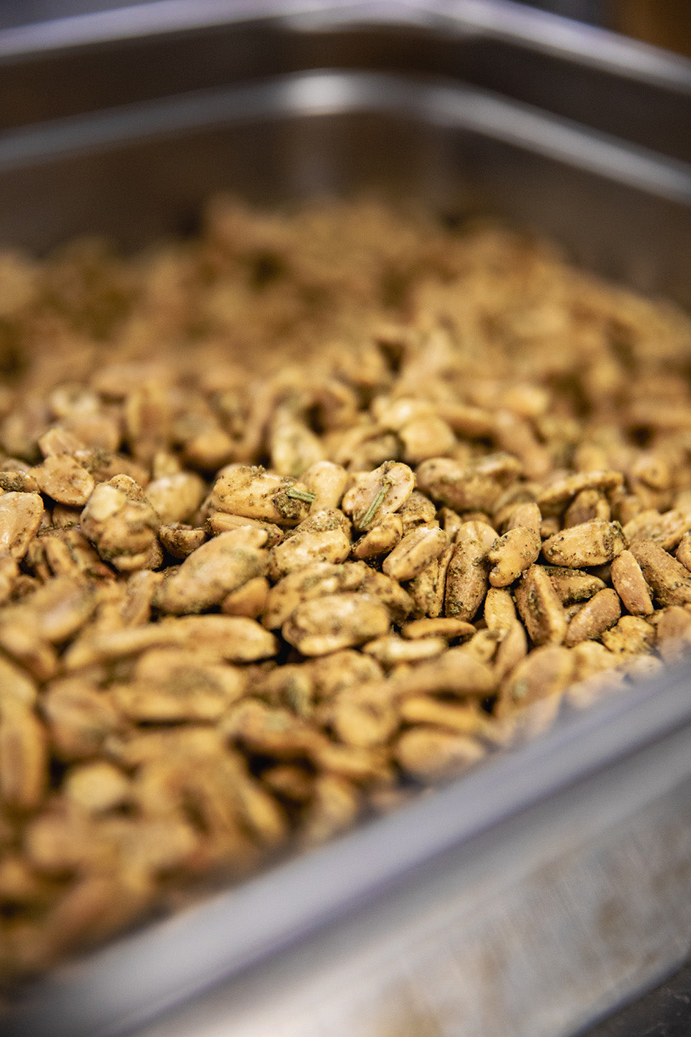 cacahuètes ail et romarin fabriquées artisanalement dans le Perche