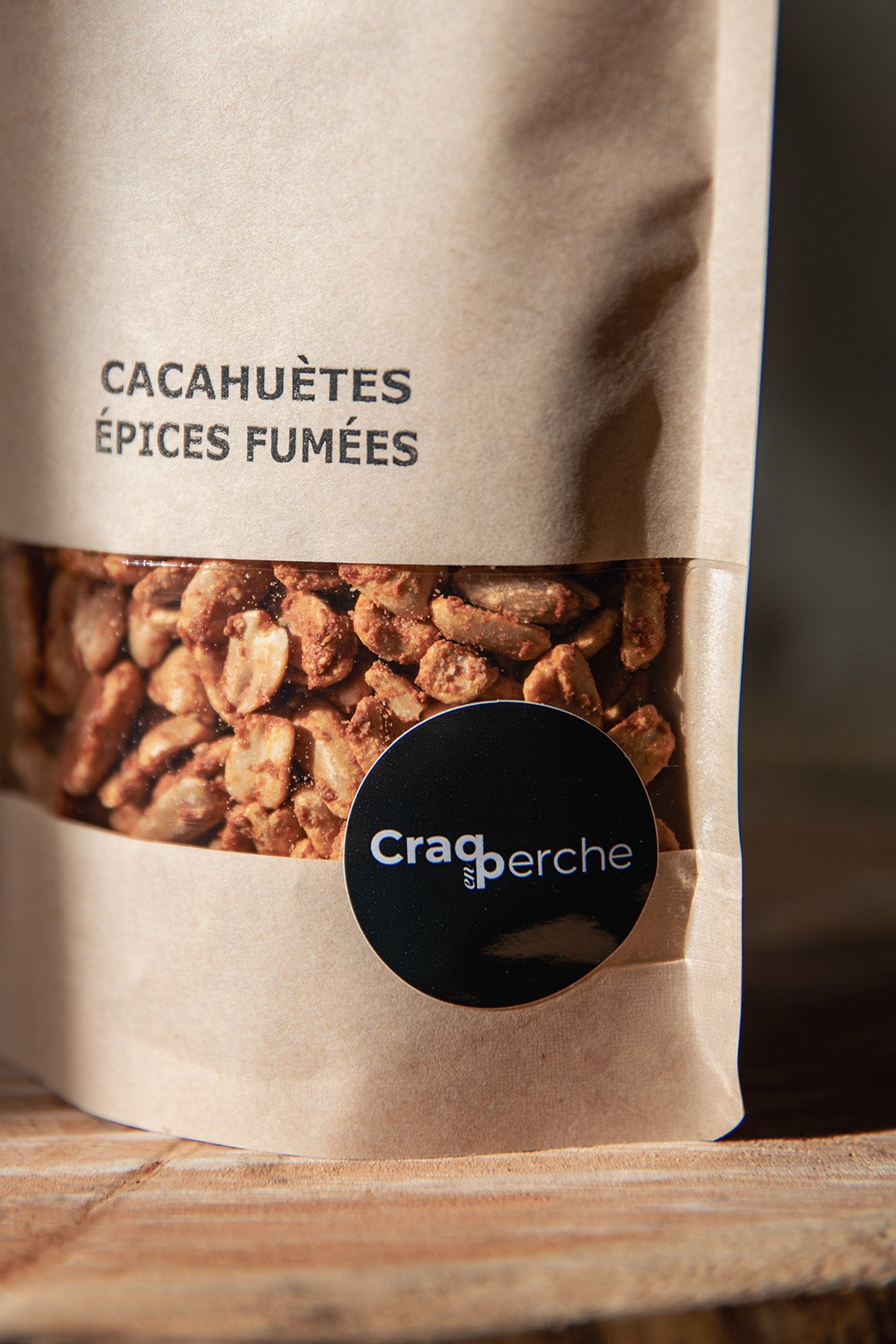 cacahuètes épices fumées fabriquées dans le Perche