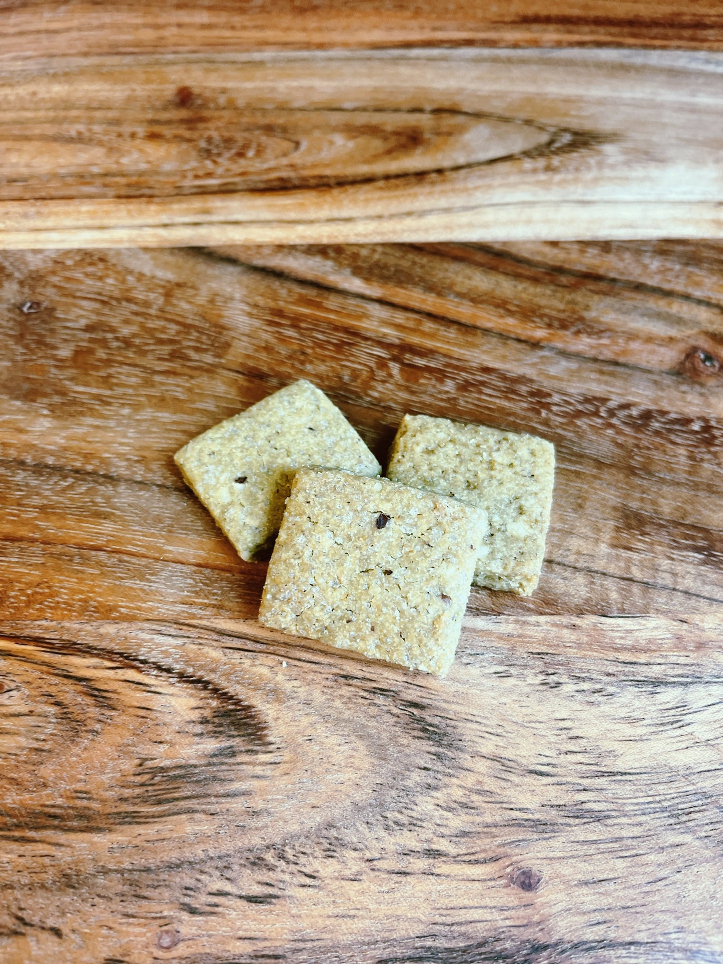 Biscuits Thé Matcha et noisettes